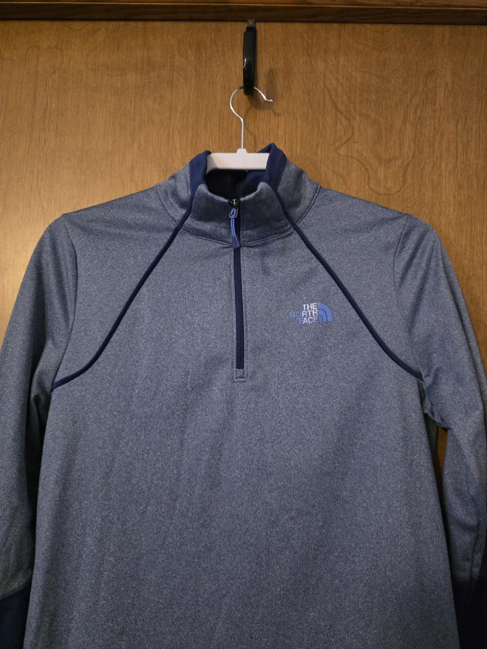 The North Face Men’s Quarter-Zip Performance Pullover - Blue
